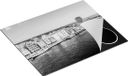 Chefcare Inductie Beschermer Willemstad Centrum Zwart Wit 65x52 cm