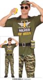 FIESTAS Soldier Of Beer - Man - Groen - Polyester - Maat XL/XXL