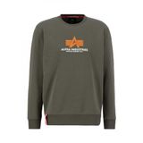 ALPHA INDUSTRIES Alpha Industries Basis Rubber Trui voor Mannen heren Sweater (1-Pack)