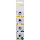 Wilton Decorating Tip Set Spuitmondjes, Large #010 #012 #021 #032 | RVS Spuitmondjes voor Spuitzakken, Herbruikbaar, Voor het Decoreren van Cakes, Taarten en Cupcakes, Vaatwasserbestendig