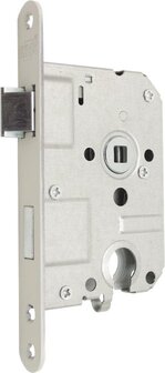 Oxloc Cilinderslot D/N RVS PC72 - Ronde Voorplaat - Grijs