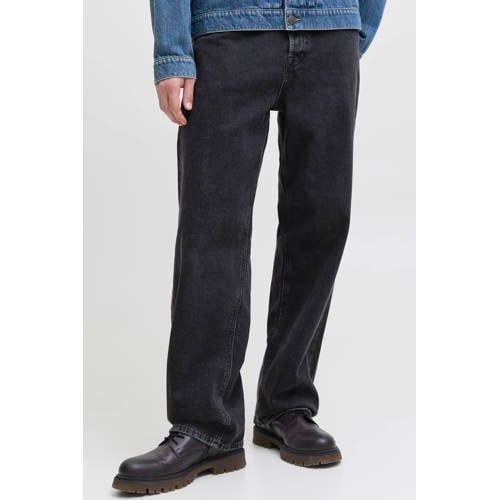 JACK & JONES JEANS INTELLIGENCE JJIALEX baggy fit jeans black denim