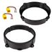 Sound-way Luidsprekermontageset Luidsprekerframe Speakers Autoradio compatibel met Alfa Romeo, Lancia