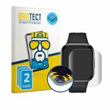 BROTECT - Screenprotector voor Xiaomi Redmi Watch 6 Active - Folie Beschermfolie transparant volledig dekking - 2 Stuks