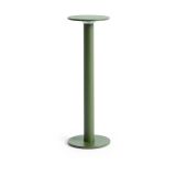 HAY Lampe à poser LED rechargeable HOST PORTABLE, vert olive 30 cm IP44
