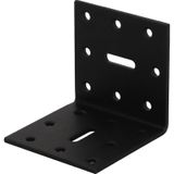 Magnodur Versterkingshoek Sleufgat Zwart 60x60x60mm