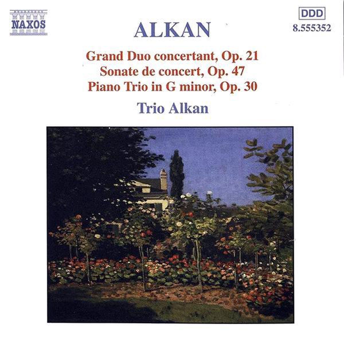 OUTHERE Alkan: Grand Duo Concertant, Sonate de concert etc / Trio Alkan