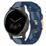 By Qubix - Canvas nylon bandje - Blauw - Geschikt voor Huawei Watch GT 6 / GT 7 - 41mm