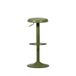 Drawer WOOOD Isaac Bar Stool - Warm Green - Plastic Seat - Industrial Style - 81cm