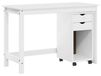Bureau Kas Set 2 st Wit Massief grenenhout