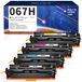 Canon Kit de toner 067H (4-pack) pour Canon MF657Cdw, MF651Cw