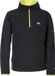 Trespass Etto Fleece Met Halve Rits Zwart 5-6 Ans