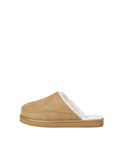 Jack & Jones Manor Moc Pantoffels Heren Lichtbruin Suède/Textiel