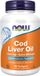 NOW FOODS Huile de foie de morue 1000mg - 180 capsules