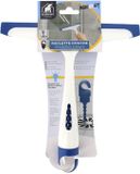 Elephant Squeegy Douchewisser met afvoerontstopper Blauw/Wit