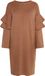 usha WHITE LABEL Gebreide jurk camel