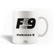 Fast & Furious 9 Keramische mok maniacase, zwart logo
