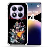 Cokitec Versterkte hoes voor Xiaomi Redmi Note 14 Pro 4G Manga Fairy Tail Logo Team