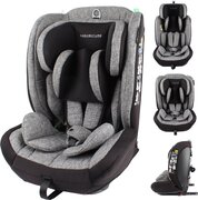 X Adventure Autostoel Grow Fix Groep 1/2/3 9-36 kg (76 tot 150 cm) Vanaf 15 maanden tot 12 jaar - Met Isofix - i-Size - Meegroei Autostoel - Grijs