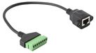RJ45 Bloc de jonction 30 cm avec connexion à vis
