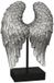 Boutique Uniek Decoratieve sculptuur met vleugels - Zilver - Beton - 30 cm