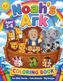 Noah's Ark Coloring Book for Kids Animals 2 by 2