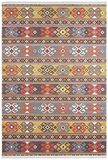 Nouristan Design vloerkleed Kevan met franjes - Meerkleurig 160x230 cm