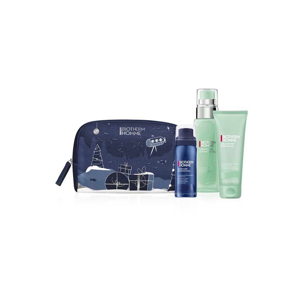 Biotherm Homme Aquapower Advanced Gel Holiday Prestige Set 75ml - Geschenkset gift set / heren