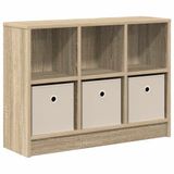 vidaXL Dressoir Sonoma Eiken 73,5 x 22,5 x 53,5 cm