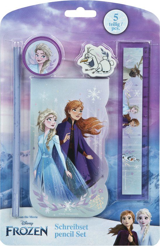 Disney Frozen Schrijfwarenset 5 Delig