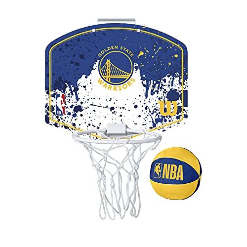 Wilson Mini-basketbalkorf NBA Team Mini Hoop - Golden State Warriors - Kunststof - Blauw