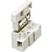Adels-Contact 20229 Kroonsteen Flexibel: 2.5-4 mm² Massief: 2.5-4 mm² Aantal polen: 1 1 stuk(s) Blanc