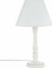 Atmosphera Tafellamp Wit Hout - 20 cm x 36 cm