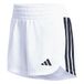 ADIDAS Pacer Workout Woven High Rise Shorts Dames Wit XS EU