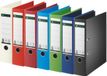 Leitz Kwaliteitsordner 180°, A4, 8 cm rugbreedte, speciale papierlaminering in linnenreliëf, Blauer Engel, Blauw, 10070068