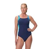 Speedo Speedo Shape Comprex Ultra corrigerend badpak Luna Lustre donkerblauw/blauw