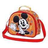 Karactermania Disney Mickey Mouse Whisper-3D Thermische Lunchtas Snack Oranje