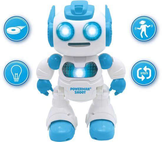 Lexibook Powerman® Shoot STEM robot