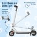 Trottinette électrique pour enfants - Trottinette électrique pliable - 150 W - 126 Wh - Roues de 16,5 cm - Amortisseurs sur la roue avant - Convient aux enfants de 6 à 12 ans