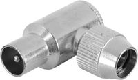 Q-Link COAX stekker - haaks - male - metaal