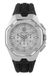 Philipp Plein Octagon PWTBA0123 Horloge - Siliconen - Zwart - Ø 45 mm