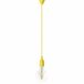 levitantes E27 gele siliconen hangset, flexibel en licht, ideaal voor decoratieve verlichting en individuele projecten.