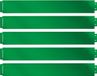 Kesser Borderrand 5 tot 50 meter Tuinrand Stalen Gazonrand Perkrand Groen Staal 14 cm Hoog 8 mm Dik