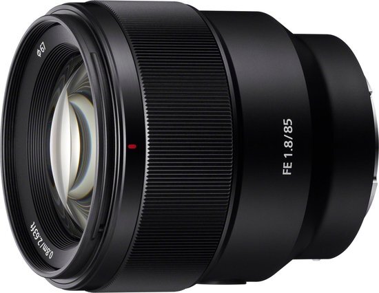 Sony FE 85mm F1.8 SLR Telelens Zwart