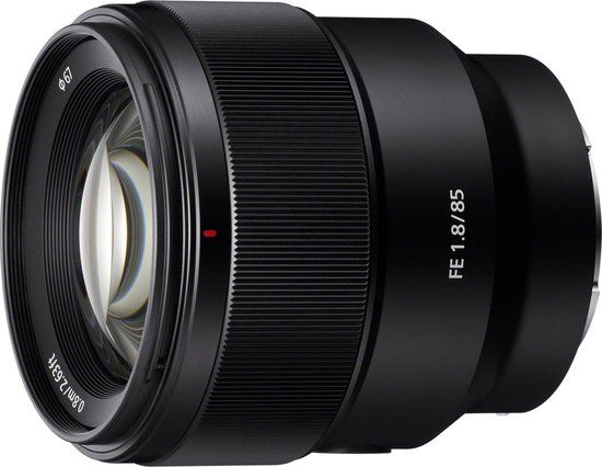 Sony FE 85mm F1.8 - Zwart - Sony E - Telelens