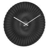 TFA Dostmann Wandklok - Zwart - Kunststof - Rond - Ø 33 cm