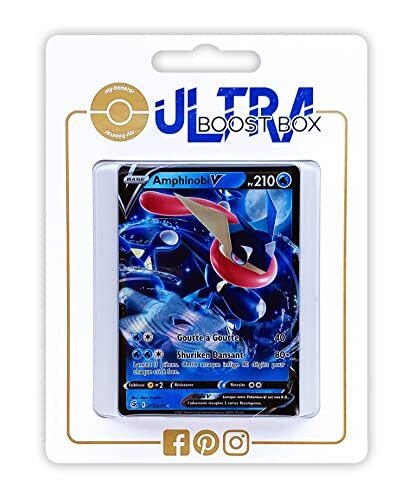 my-booster Amphinobi V (Greninja V) 73/264 - Myboost X Epée et Bouclier 8 - Poing de Fusion - Doos met 10 Franse Pokemon kaarten