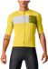 Castelli Prologo 7 Maillot de cyclisme à manches courtes Jaune M Homme