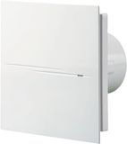 Blauberg Sileo Design Badkamer/Toilet Ventilator - Ø 100mm - Wit - Met Timer
