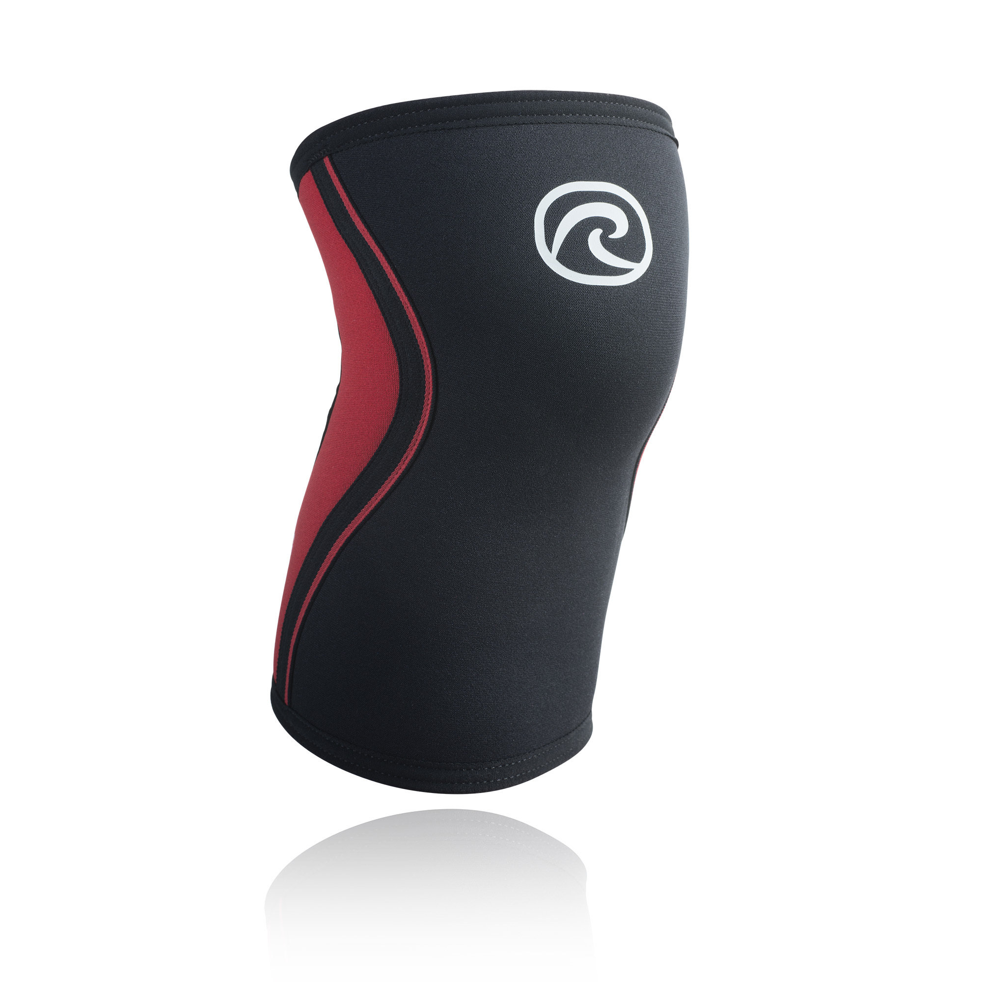 Rehband RX Kniebrace - 3 mm - Zwart/Rood - XS